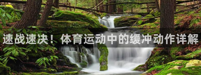 88体育怎么样：速战速决！体育运动中的缓冲动作详解